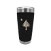 Maine Flag Insulated SS Tumbler Large SHOP ROGUE WEAR Accessories Black