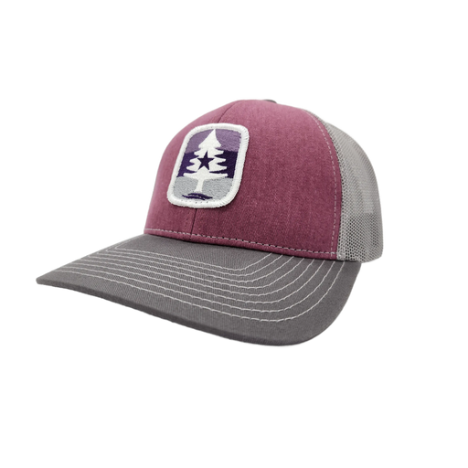 Mauve Stripe 7 Trucker Hat SHOP ROGUE WEAR Hats