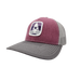Mauve Stripe 7 Trucker Hat SHOP ROGUE WEAR Hats