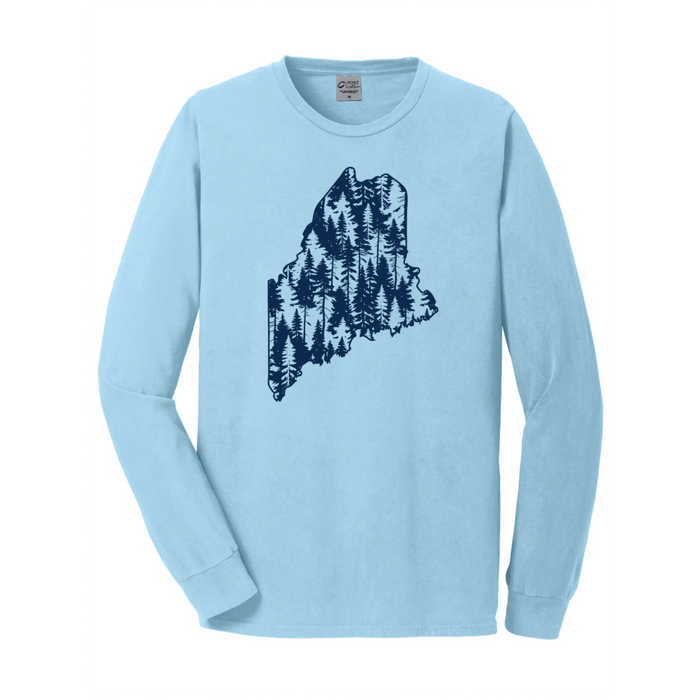 Pine State Long Sleeve SHOP ROGUE WEAR Long Sleeve 3XL-Glacier-Blue