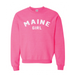 Youth Maine Girl Crewneck SHOP ROGUE WEAR Crewneck Y-XL-Neon-Pink