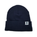 Rogue Life Logo Leather Patch Fleece-Lined Knit Beanie SHOP ROGUE WEAR Hats