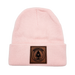 Rogue Life Logo Leather Patch Knit Beanie SHOP ROGUE WEAR Hats