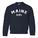 Youth Maine Girl Crewneck SHOP ROGUE WEAR Crewneck Y-XL-Navy