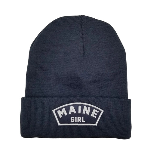 Maine Girl Fleece-Lined Beanie SHOP ROGUE WEAR Beanies Color-Navy