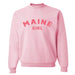 Adult Maine Girl Crewneck SHOP ROGUE WEAR Crewneck 3XL-Light-Pink-Pink