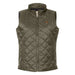 Women's Diamond Quilted Vest SHOP ROGUE WEAR OUTERWEAR 2XL-Olive