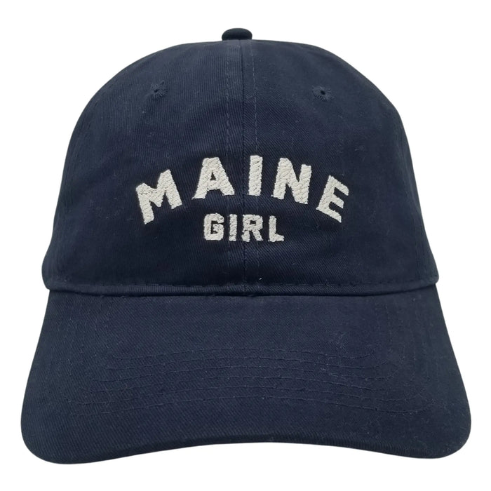 Maine Girl Twill Hat SHOP ROGUE WEAR Hats Navy