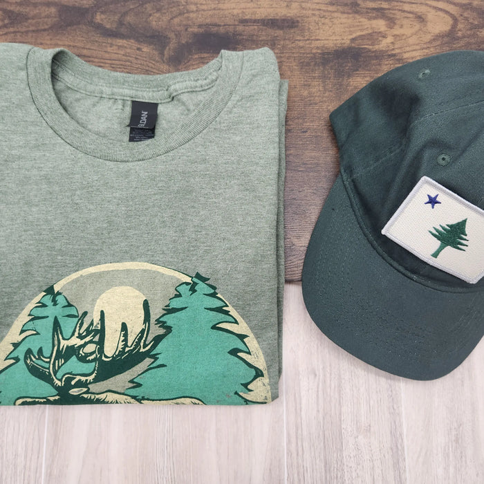 Retro Moose T-shirt SHOP ROGUE WEAR T-shirt