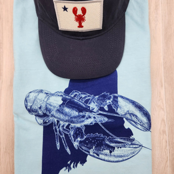 All Over Maine Lobster Sketch T-Shirt SHOP ROGUE WEAR T-shirt