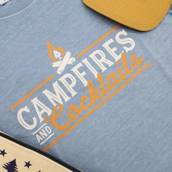 Campfires and Cocktails T-Shirt SHOP ROGUE WEAR T-shirt