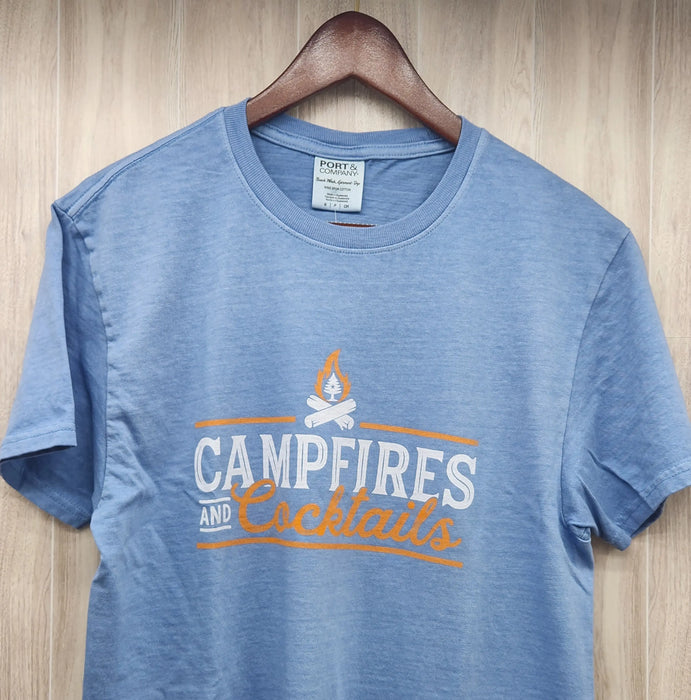 Campfires and Cocktails T-Shirt SHOP ROGUE WEAR T-shirt