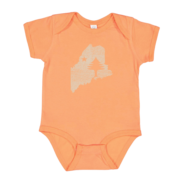 Infant Maine State Flag Onesie