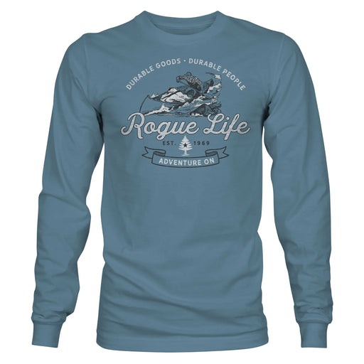 Adventure On Canoe Long Sleeve SHOP ROGUE WEAR Long Sleeve 3XL-Blue-Mist