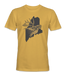 Maine Moose Sketch T-Shirt SHOP ROGUE WEAR T-shirt 3XL-Dijon