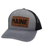 Breathe the Trees, Taste the Seas Trucker Hat SHOP ROGUE WEAR Hats Grey-Black