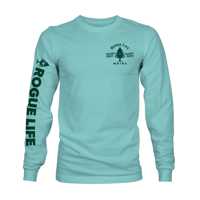 Durable People Long Sleeve SHOP ROGUE WEAR Long Sleeve 3XL-Glacier-Blue