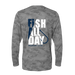 Fish All Day UPF 50+ Long Sleeve SHOP ROGUE WEAR Long Sleeve 2XL-Grey