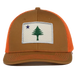 ME Flag Patch Trucker Hat SHOP ROGUE WEAR Hats Color-Old-Gold-Blaze-Orange