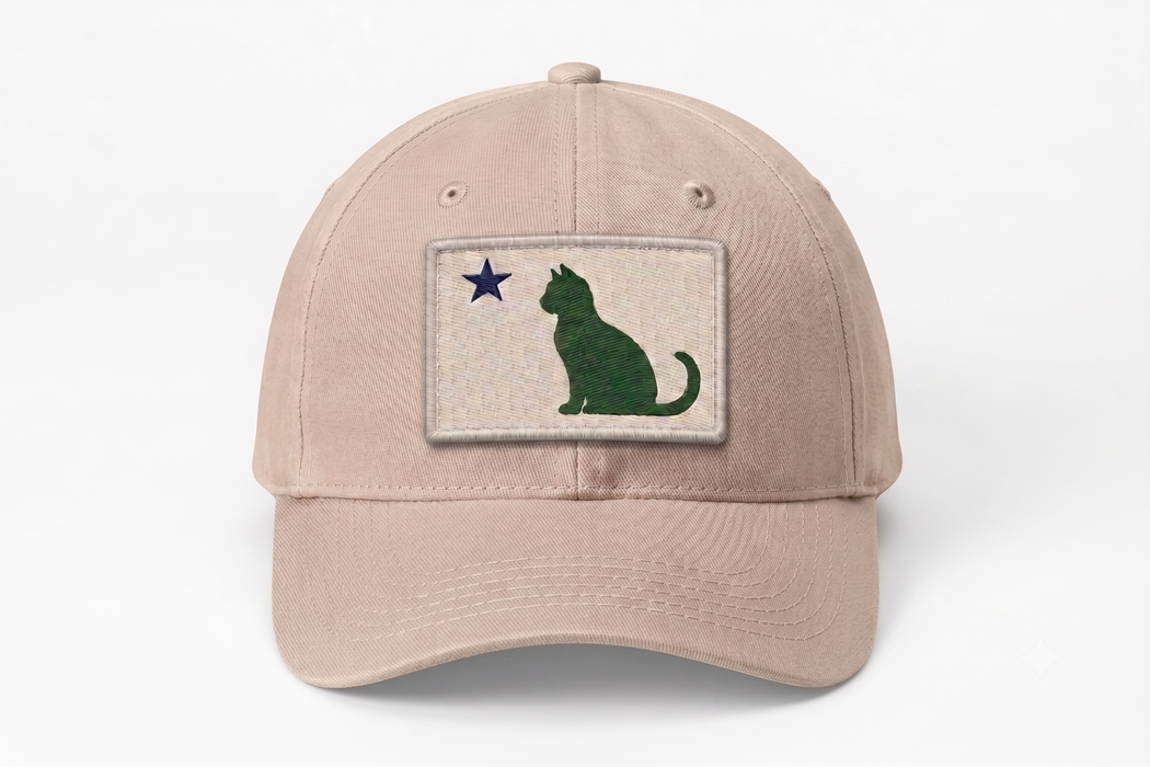 Maine Cat Flag Twill Dad Cap ROGUE LIFE Co. Hat