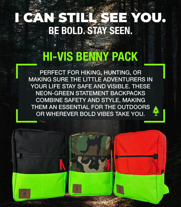 HI-VIS Benny Backpack SHOP ROGUE WEAR - product.metafields.shopify.color-pattern Bags