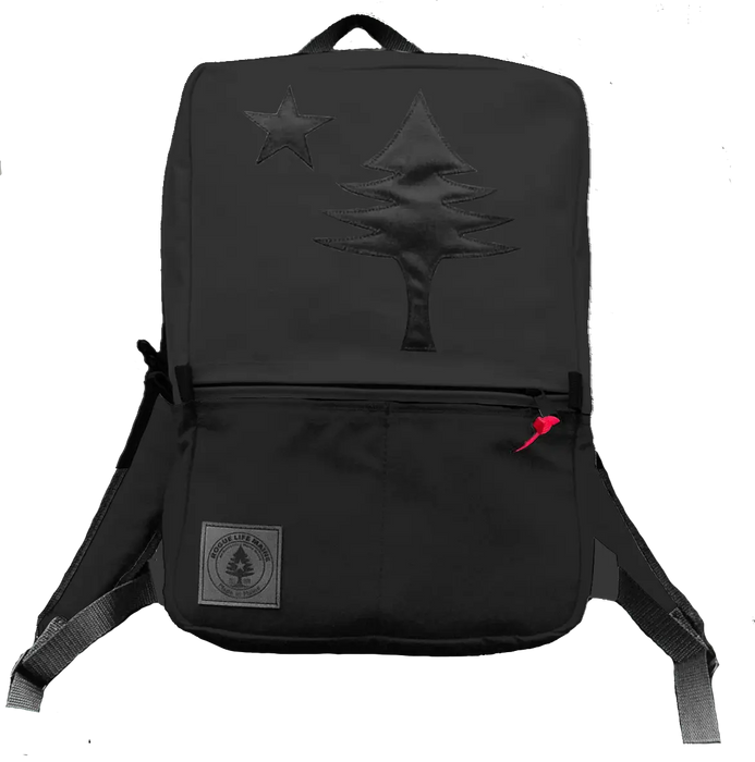 Benny Backpack 15L- State of Maine Flag - Black/grey Rogue Wear Bags