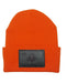 MAINE Flag Black Patch on Fleece-Lined Beanie SHOP ROGUE WEAR Beanies Color-Orange