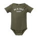 Infant Maine Baby Onesie SHOP ROGUE WEAR baby 24-Mos-Military-Green