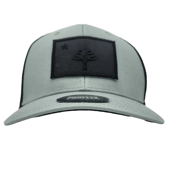 MAINE Flag Black Patch Trucker Hat SHOP ROGUE WEAR Hats