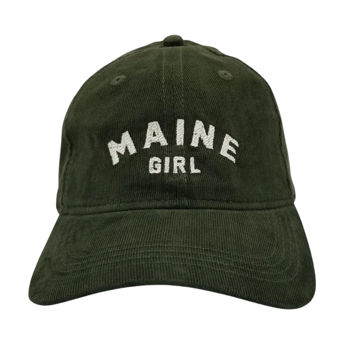 Maine Girl Corduroy Hat SHOP ROGUE WEAR Hats Moss-Green