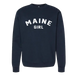 Adult Maine Girl Crewneck SHOP ROGUE WEAR Crewneck 3XL-Navy
