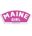 Maine Girl Sticker Decal ROGUE LIFE MAINE Sticker Pink