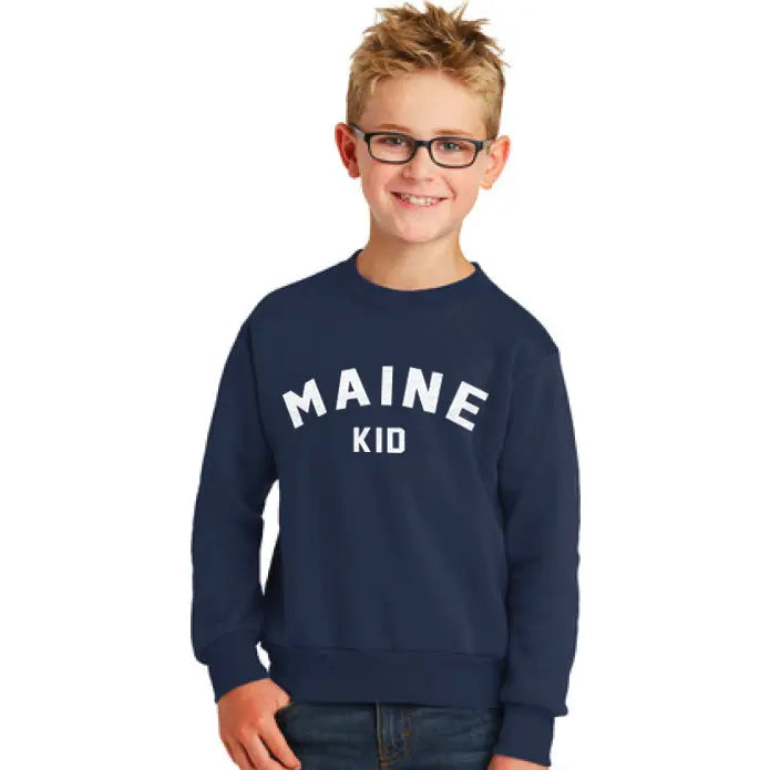 Youth Maine Kid Crewneck SHOP ROGUE WEAR Crewneck
