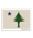 ME Flag Sticker Decal ROGUE LIFE MAINE Sticker