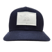 MAINE Flag White Patch Trucker Hat SHOP ROGUE WEAR Hats Color-Navy-White