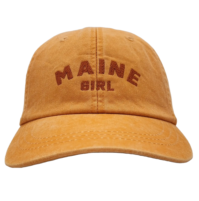 Maine Girl Twill Hat SHOP ROGUE WEAR Hats Pigment-Orange