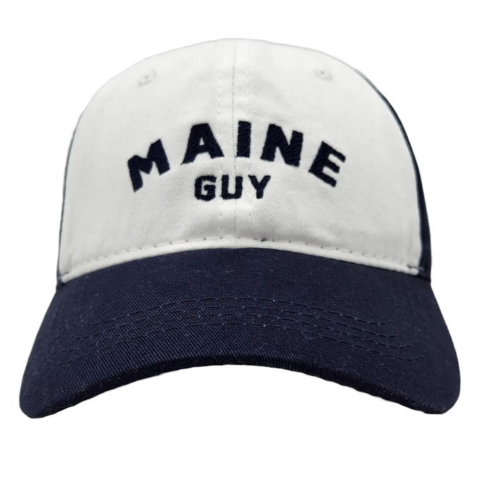 Maine Guy Twill Hat SHOP ROGUE WEAR Hats Navy-White