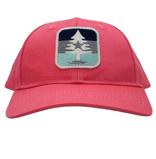 Youth Ocean Stripe 5 Twill Hat SHOP ROGUE WEAR Hats Color-Neon-Pink