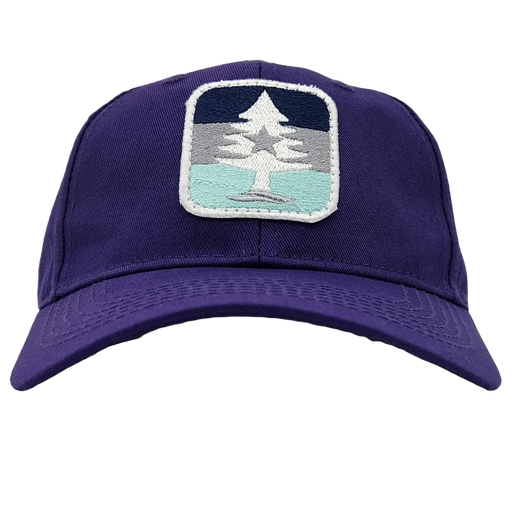 Youth Ocean Stripe 5 Twill Hat SHOP ROGUE WEAR Hats Purple