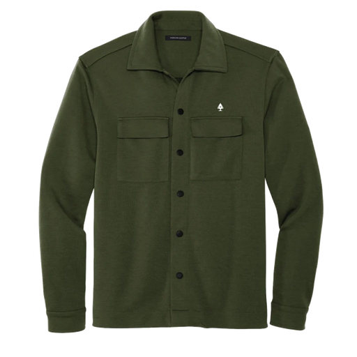 Double Knit Shirt Jacket SHOP ROGUE WEAR OUTERWEAR 3XL-Olive