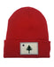 Maine Flag Fleece-Lined Knit Beanie SHOP ROGUE WEAR Beanies Color-Red