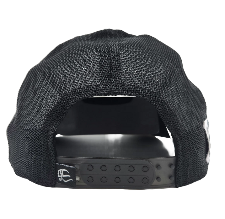 MAINE Flag Black Patch Trucker Hat SHOP ROGUE WEAR Hats