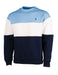 Colorblock Crewneck ROGUE LIFE MAINE Sweatshirt 3XL-Blue