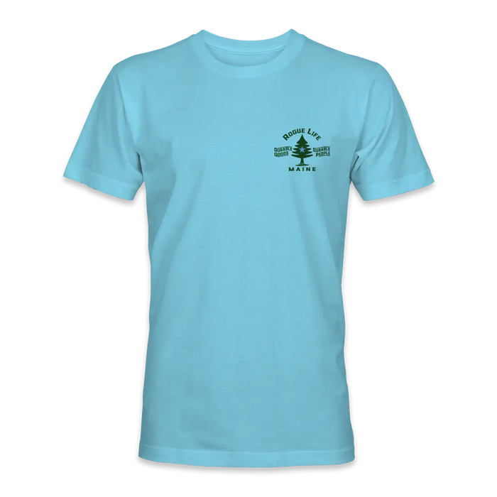 Durable People T-Shirt SHOP ROGUE WEAR T-shirt 3XL-Glacier-Blue
