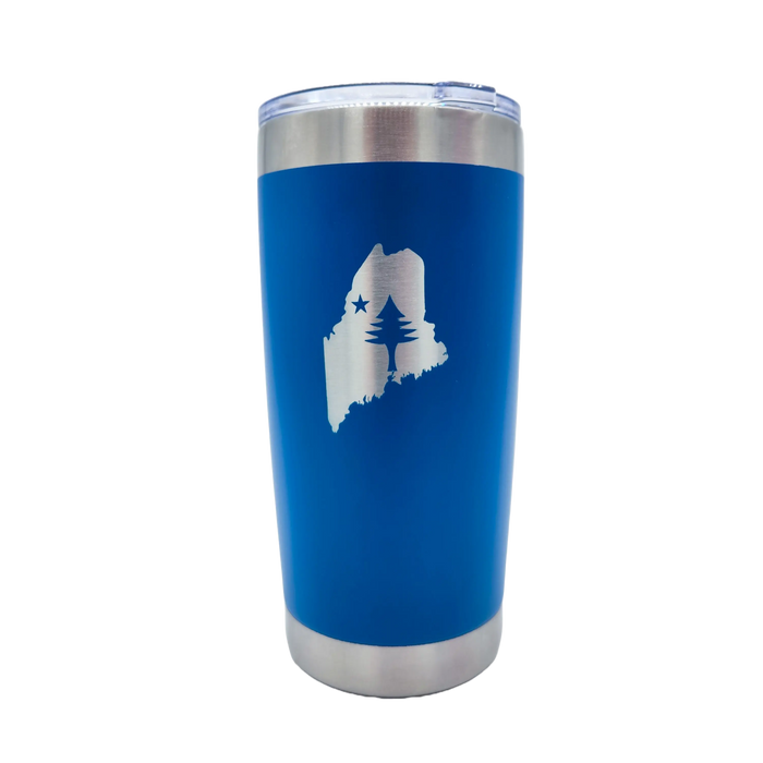 State of Maine/Maine Flag Large Insulate Tumbler SHOP ROGUE WEAR Accessories Royal-Blue
