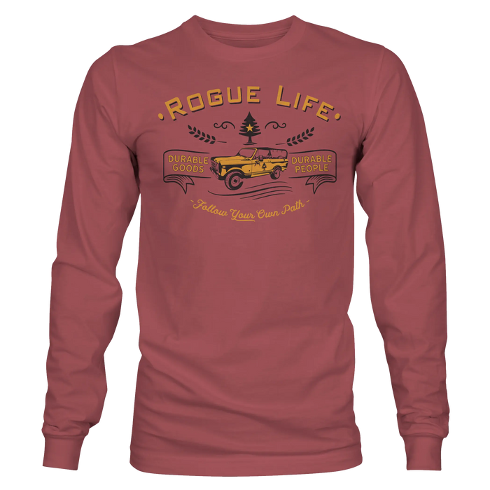 Vintage Scout Long Sleeve SHOP ROGUE WEAR Long Sleeve 3XL-Red-Rock