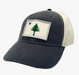 Maine Flag Denim Trucker Hat SHOP ROGUE WEAR - product.metafields.shopify.color-pattern Hats