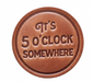 Leather Coasters ROGUE LIFE MAINE