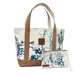 Orr's Island Seaweed Large Tote WAX COTTON SHOP ROGUE WEAR Bags Tote-with-Wristlet-5-OFF-the-SET