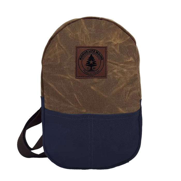 Stella Wax Cotton Slingback Bag SHOP ROGUE WEAR BAGS Navy